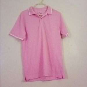 Pink polo style shirt by Vertical Sport